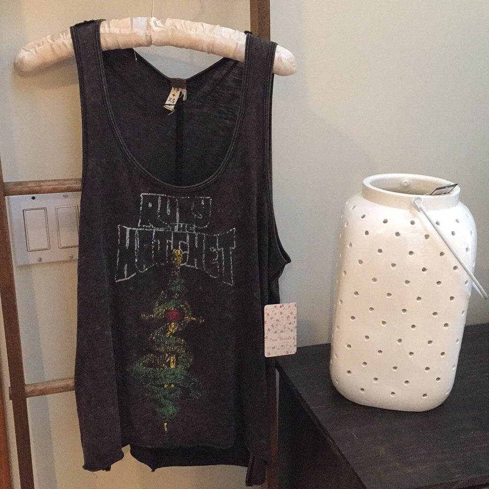 NWT Free People Ruby Tee / Tank, XS